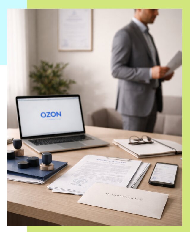 Отказное письмо для Ozon в Георгиевске от 3607 р. | Сертэкс